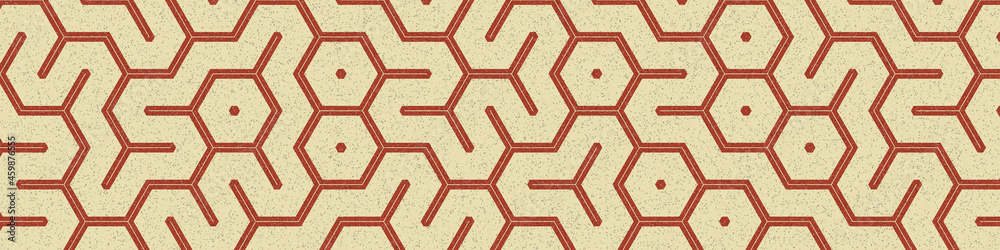 Colour Hexagon Tile Connection art background design illustration Colour Hexagon Tile Connection art background design illustration