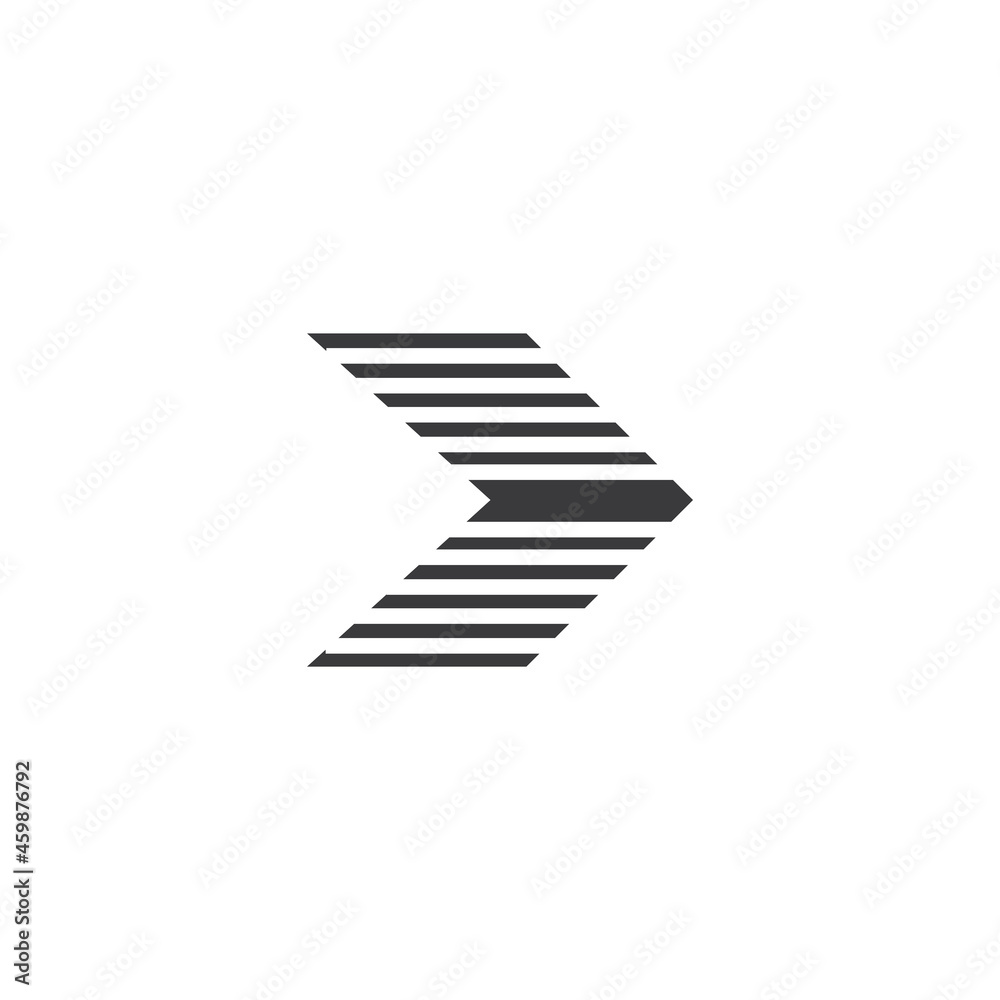 Arrow vector illustration icon Arrow vector illustration icon
