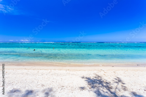 Plage de l’Hermitage, Saint-Gilles-Les-Bains, île de la Réunion 