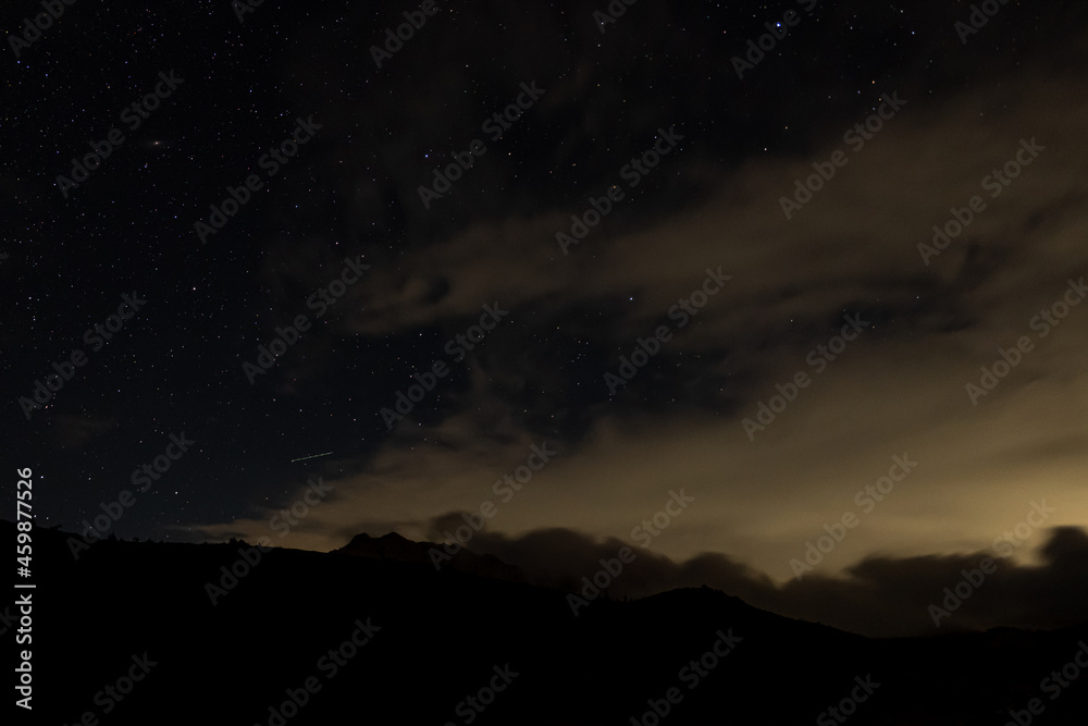 Fototapeta premium 夜の雲