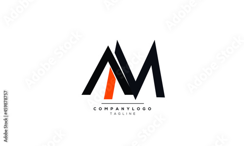 Alphabet Initial Letter Monogram Icon Logo vector illustration abstract  web character logotype 
initials icon badge business brand