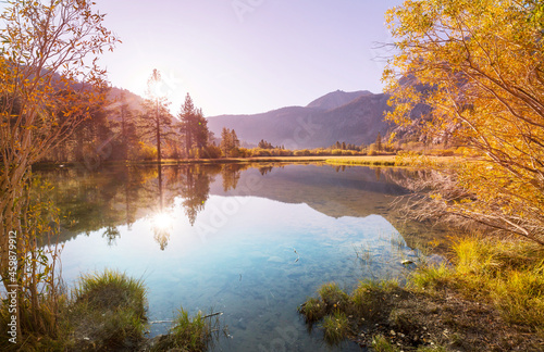 Autumn lake