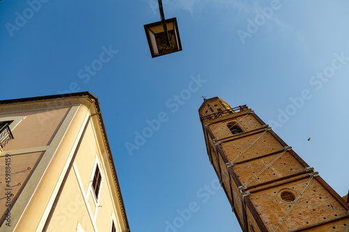 Il campanile della collegiata di San Michele Arcangelo a Città Sant'Angelo in Abruzzo