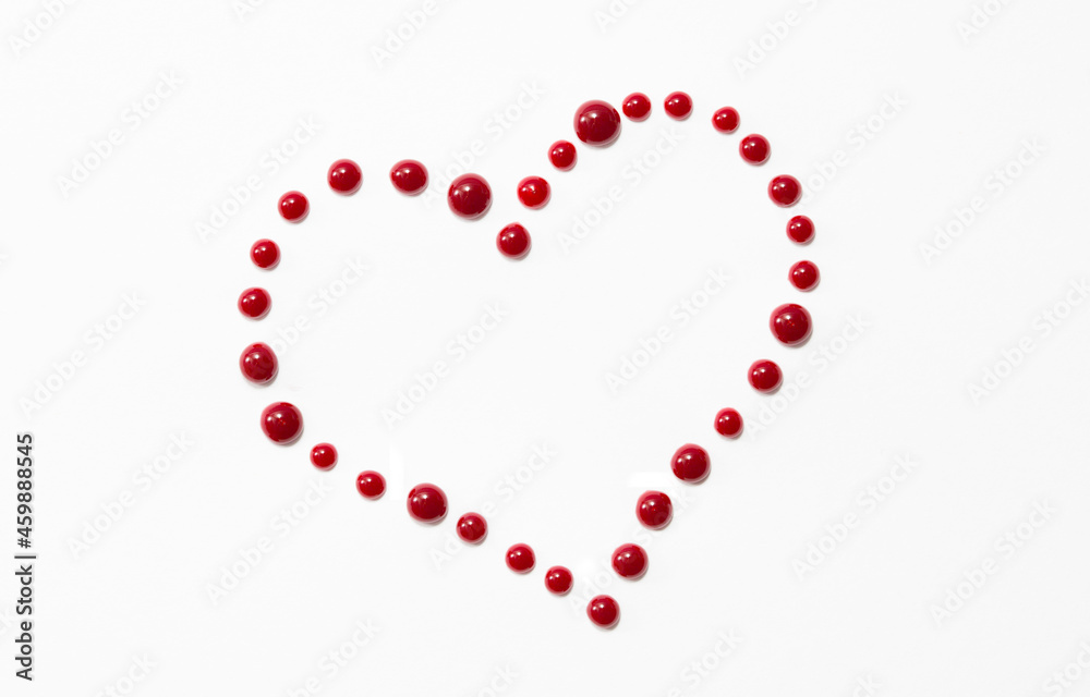 Heart with arrow of red Blood drop isolated on white background, Love Passion Concept of love and Relationships Heart with arrow of red Blood drop isolated on white background, Love Passion Concept of love and Relationships