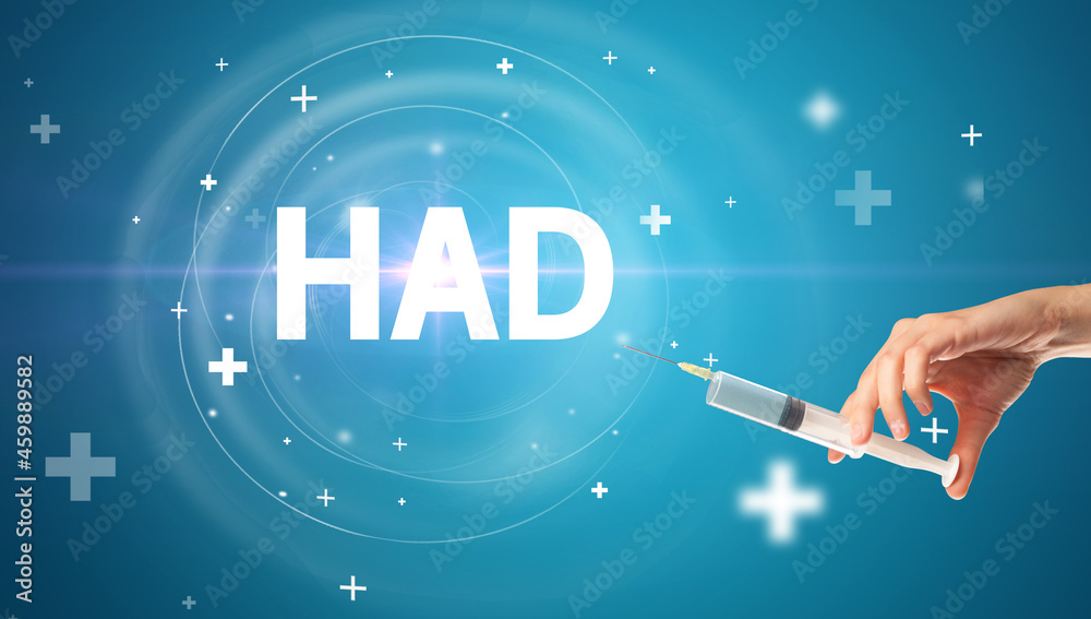 Syringe needle with virus vaccine