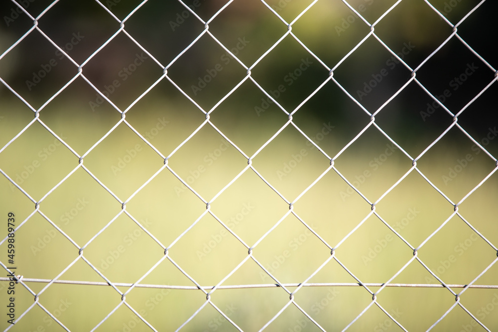 Chain link fence