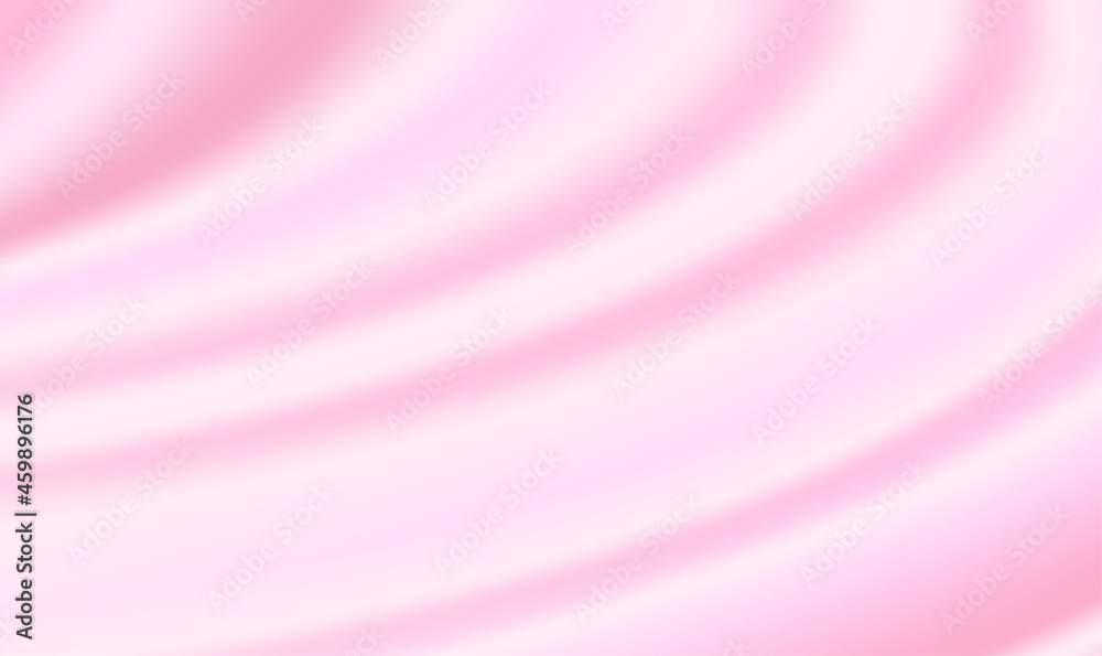 Abstract Background Luxury Pink Fabric With Wavy Folds Silk