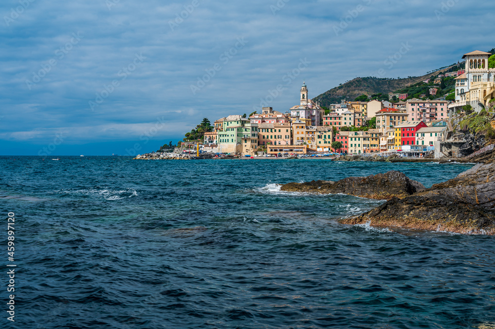 Obraz premium The fishing village of Bogliasco, Italy
