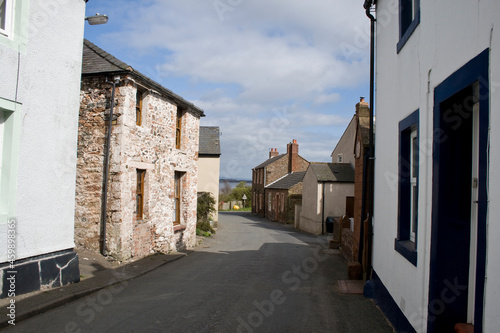 the village of Bowness on Solway in Cumbria, UK