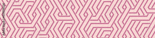 Colour Hexagon Tile Connection art background design illustration