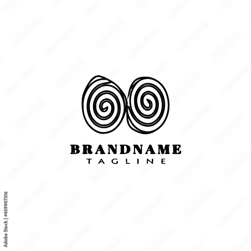 bread logo icon design template black isolated vector illustration bread logo icon design template black isolated vector illustration