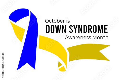 Down Syndrome Awareness Month. Vector illustration