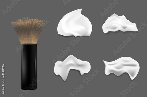 set of shaving cream