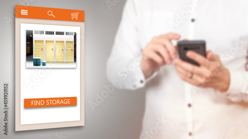 Find storage in phone. Find...