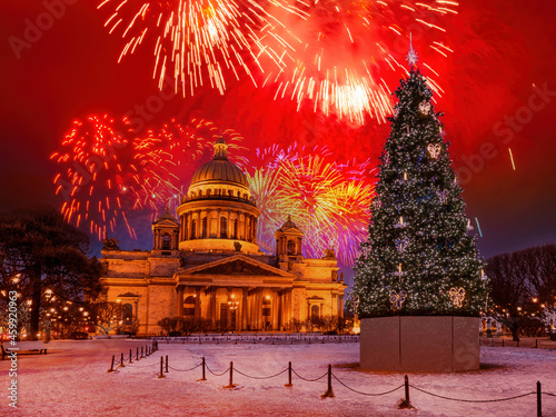 Saint Petersburg fireworks....