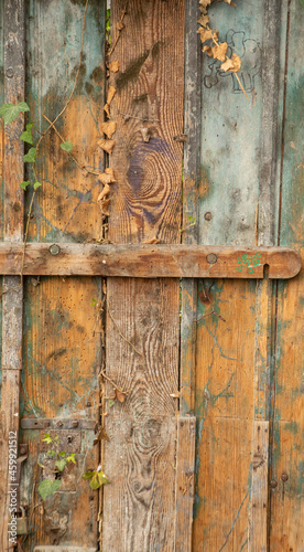 Porte en bois, texture  © Terres de Photos