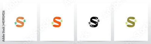 Carrot Burried On Letter Logo Design S