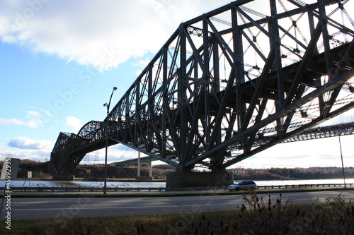 railway bridge over the river