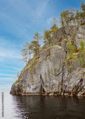 Ladoga skerries and the shores of Lake Ladoga