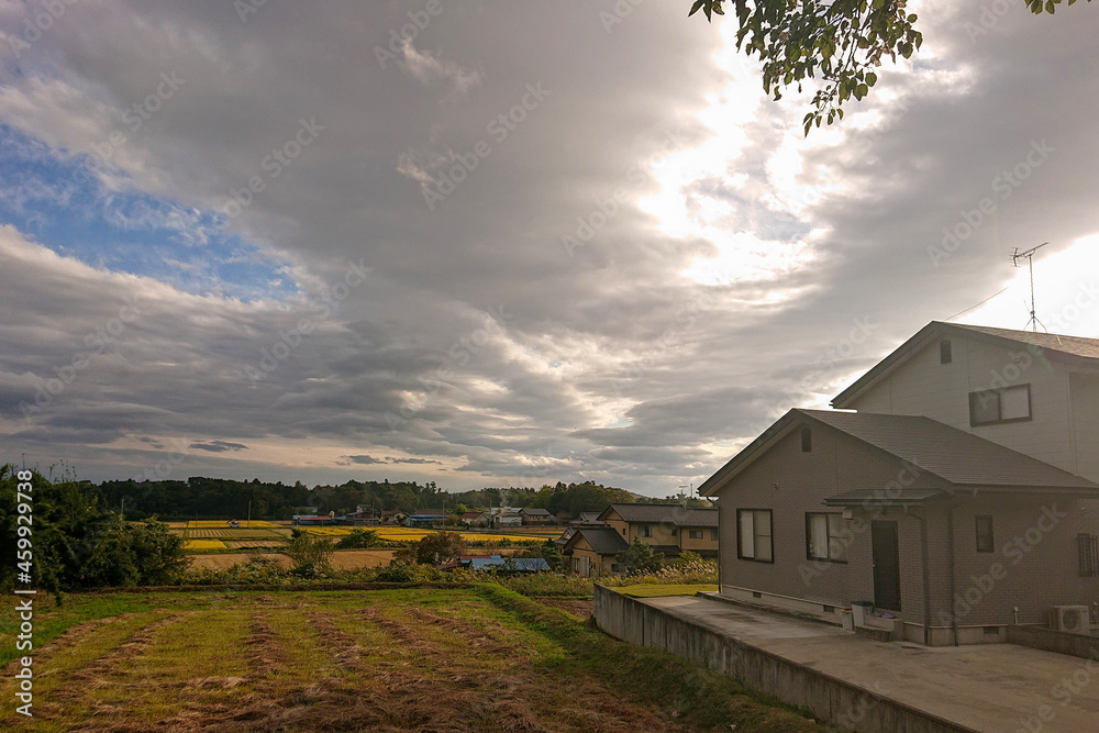 landscape with church