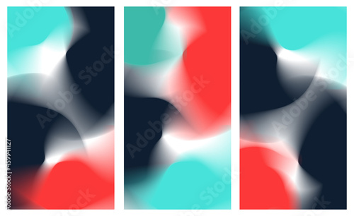 Subtle coloor blurred gradient background image photo