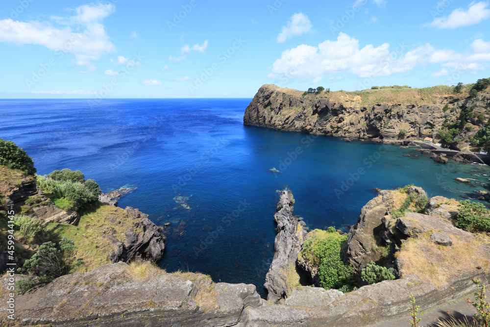 The ocean coast, Sao Miguel island, Azores