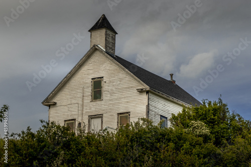 Historic buildings in the town of Carbon Alberta Canada