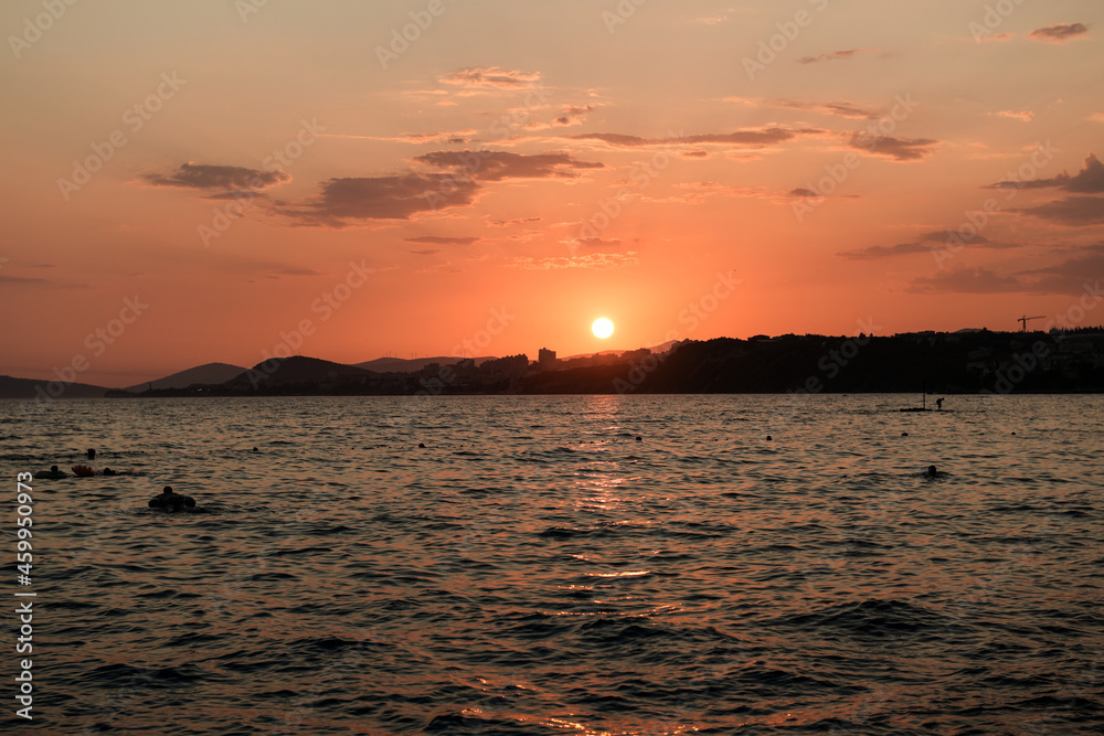 Split sunset, Croatia