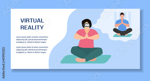 People Virtual Reality 3d Glasses VR Augmented