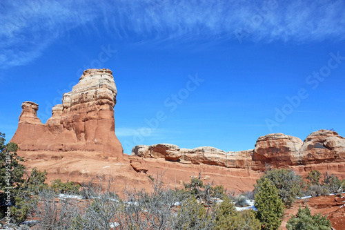Arches National Park, Utah, in winter