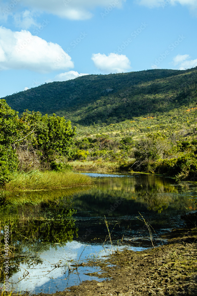 Fototapeta premium lagoons in Serra do Cipó, State of Minas Gerais, Brazil