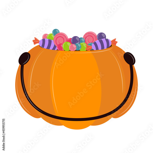 halloween pumpkin bucket
