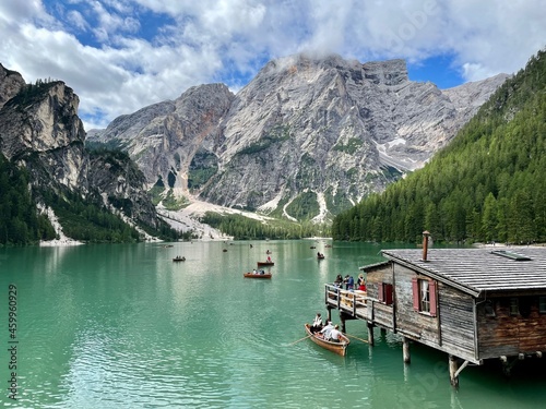 Lake Braies Trentino Italy