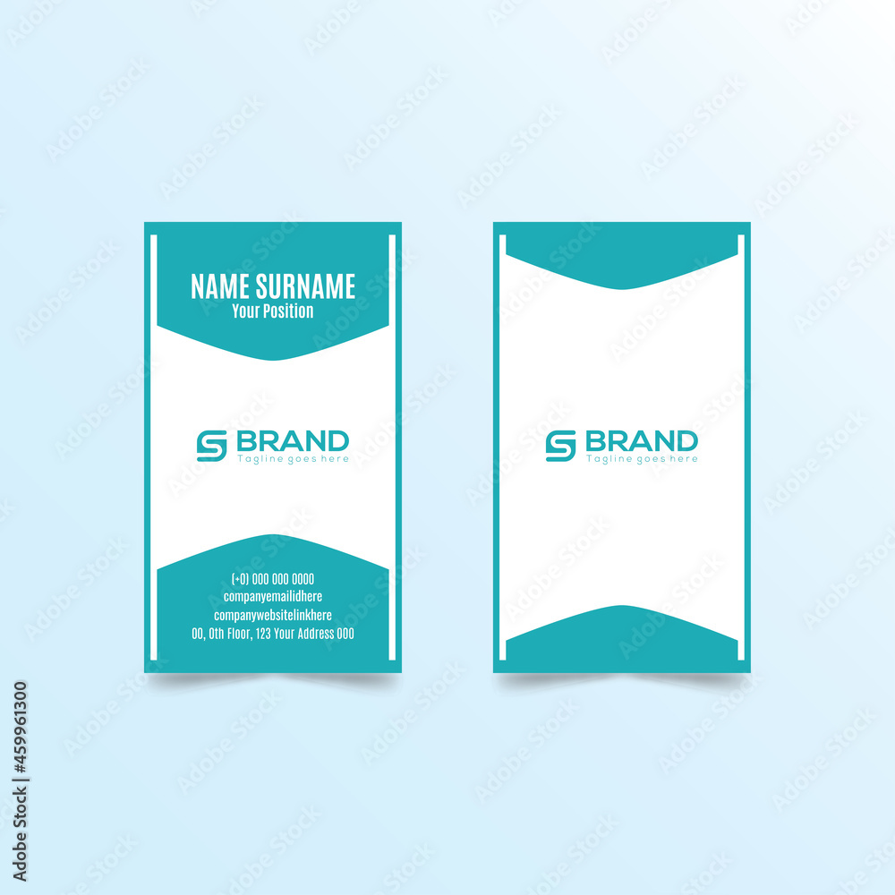 Business card modern and creative for business and personal use Business card modern and creative for business and personal use
