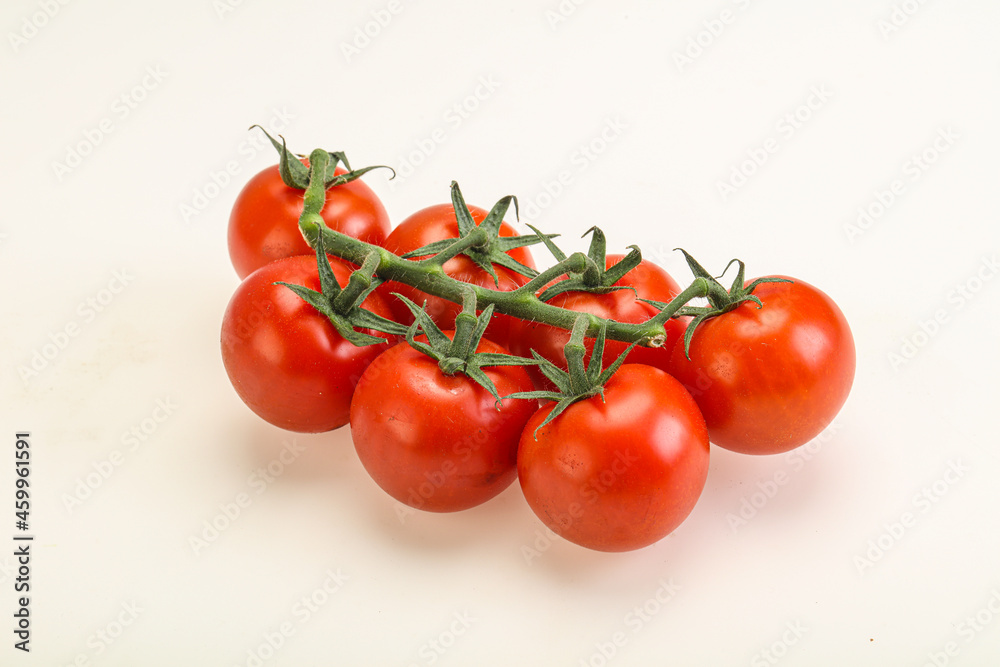 Fresh ripe cherry tomato branch Fresh ripe cherry tomato branch