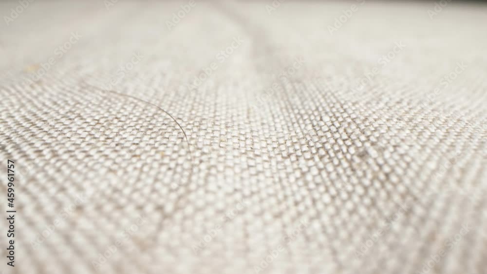 detailed extreme close-up. textile background. white linen fabric. detailed extreme close-up. textile background. white linen fabric.