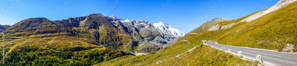landscape at the grossglockner mountain
