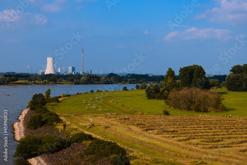 landscape with windmill