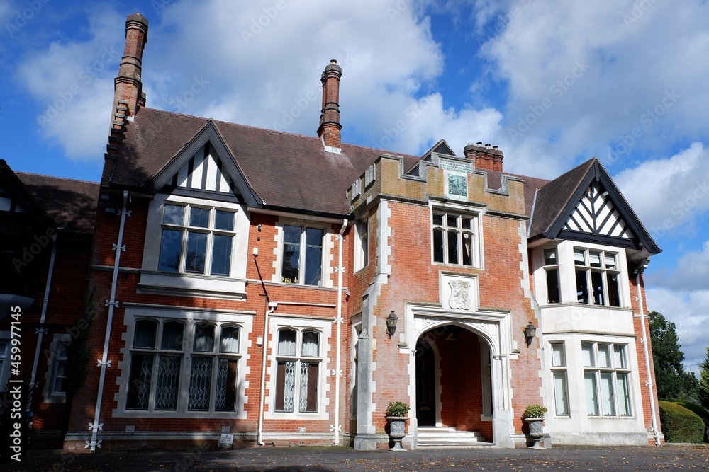 Chorleywood House, a Regency mansion constructed in 1822 now converted