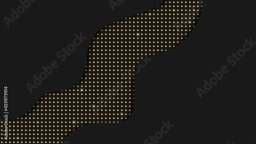 Abstract graphic design Banner Pattern background template. Background for social media with golden light and shadow