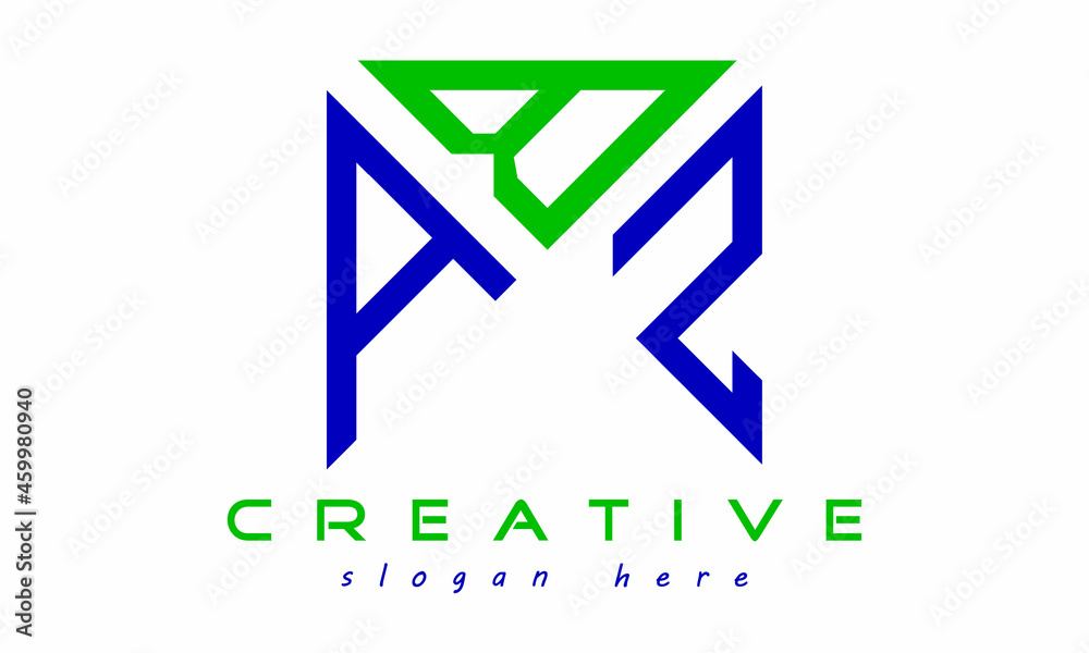 geometric monogram letters ABZ logo design vector, business logo, icon shape logo, rectangle squire polygon letters modern unique minimalist creative logo design, vector template geometric monogram letters ABZ logo design vector, business logo, icon shape logo, rectangle squire polygon letters modern unique minimalist creative logo design, vector template