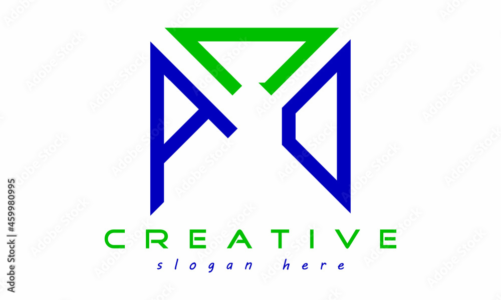 geometric monogram letters ACD logo design vector, business logo, icon shape logo, rectangle squire polygon letters modern unique minimalist creative logo design, vector template geometric monogram letters ACD logo design vector, business logo, icon shape logo, rectangle squire polygon letters modern unique minimalist creative logo design, vector template
