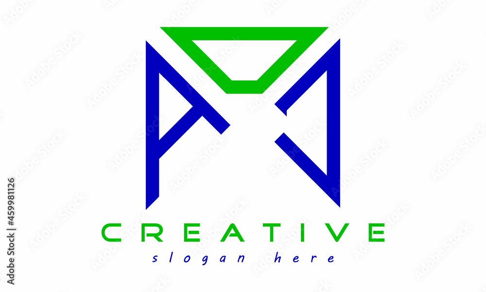 geometric monogram letters ADC logo design vector, business logo, icon shape logo, rectangle squire polygon letters modern unique minimalist creative logo design, vector template geometric monogram letters ADC logo design vector, business logo, icon shape logo, rectangle squire polygon letters modern unique minimalist creative logo design, vector template
