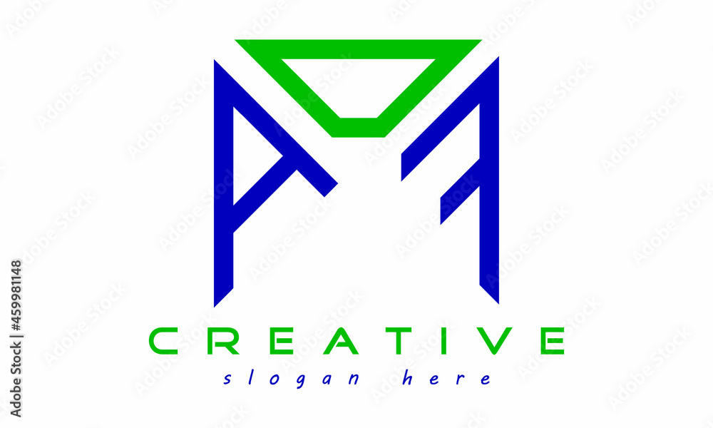 geometric monogram letters ADF logo design vector, business logo, icon shape logo, rectangle squire polygon letters modern unique minimalist creative logo design, vector template geometric monogram letters ADF logo design vector, business logo, icon shape logo, rectangle squire polygon letters modern unique minimalist creative logo design, vector template
