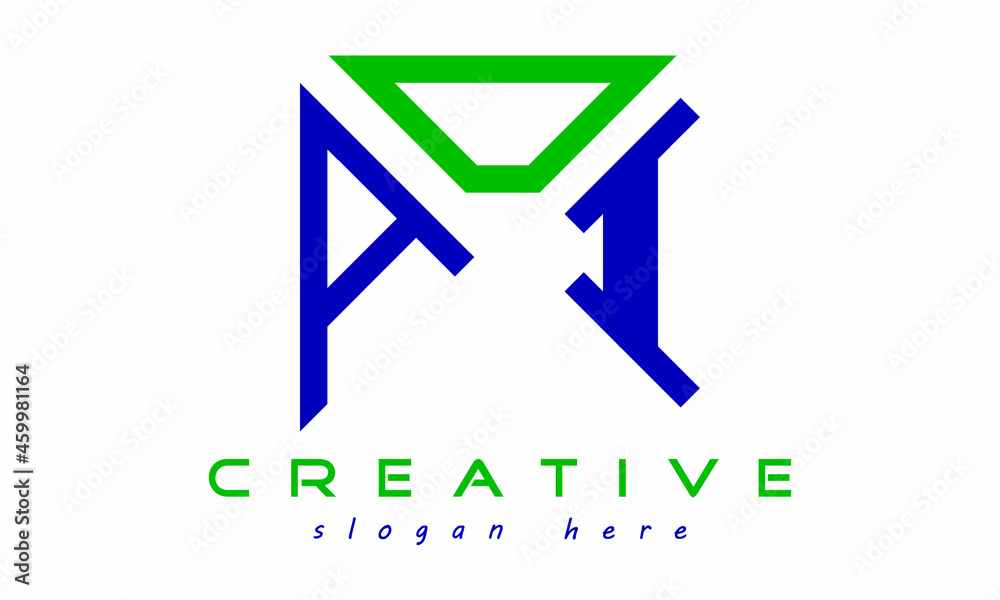 geometric monogram letters ADI logo design vector, business logo, icon shape logo, rectangle squire polygon letters modern unique minimalist creative logo design, vector template geometric monogram letters ADI logo design vector, business logo, icon shape logo, rectangle squire polygon letters modern unique minimalist creative logo design, vector template