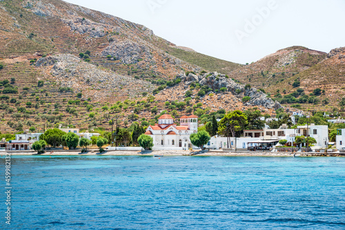 The picturesque island of Tilos near Rhodes, part of the Dodecanese island chain, Greece © perekotypole