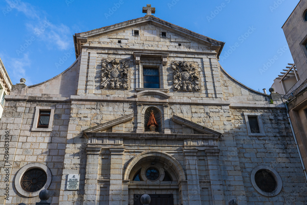 Church of the Annunciation in the city of Santander in Cantabria, Spain 