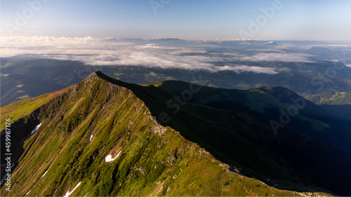 Rodnei mountains in Romania photo