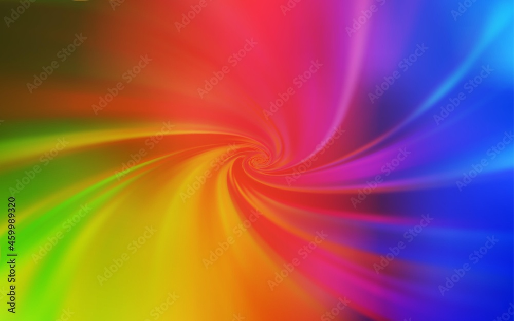 Obraz premium Light Multicolor vector blurred shine abstract background.