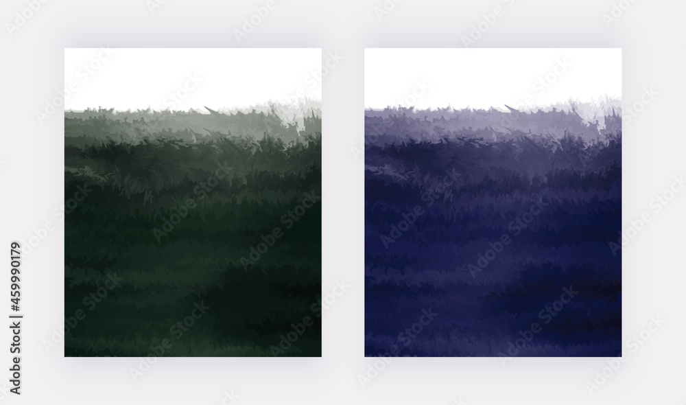 Black and purple watercolor backgrounds